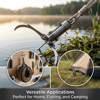 🧰⚓Mechanical Grappling Hook – Powerful Grip, Foldable & Built for Any Challenge