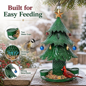 FestivePerch – Premium Christmas Tree Bird Feeder
