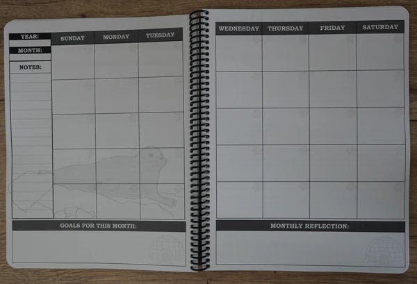 SacredJourney - Yearly Planner for Inspiration & Organization