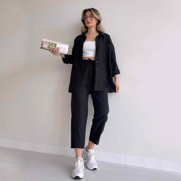 FlowWear - Minimalist Two-Piece Street Set