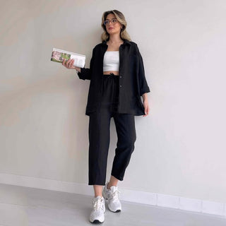 FlowWear - Minimalist Two-Piece Street Set