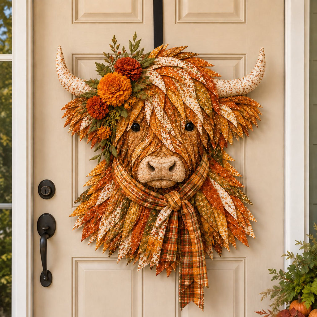 BloomCow – Birth Flower Highland Cow DIY Art Kit