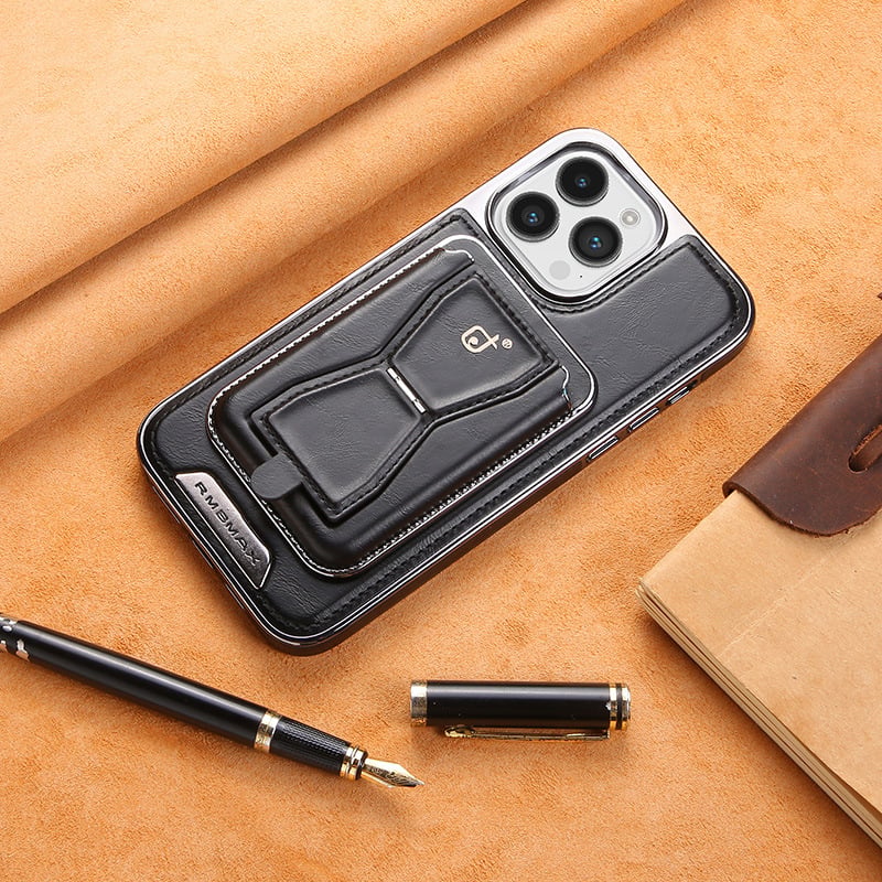 EliteHold - Magnetic Stand & Wallet iPhone Case for Professionals