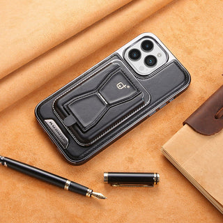 EliteHold - Magnetic Stand & Wallet iPhone Case for Professionals