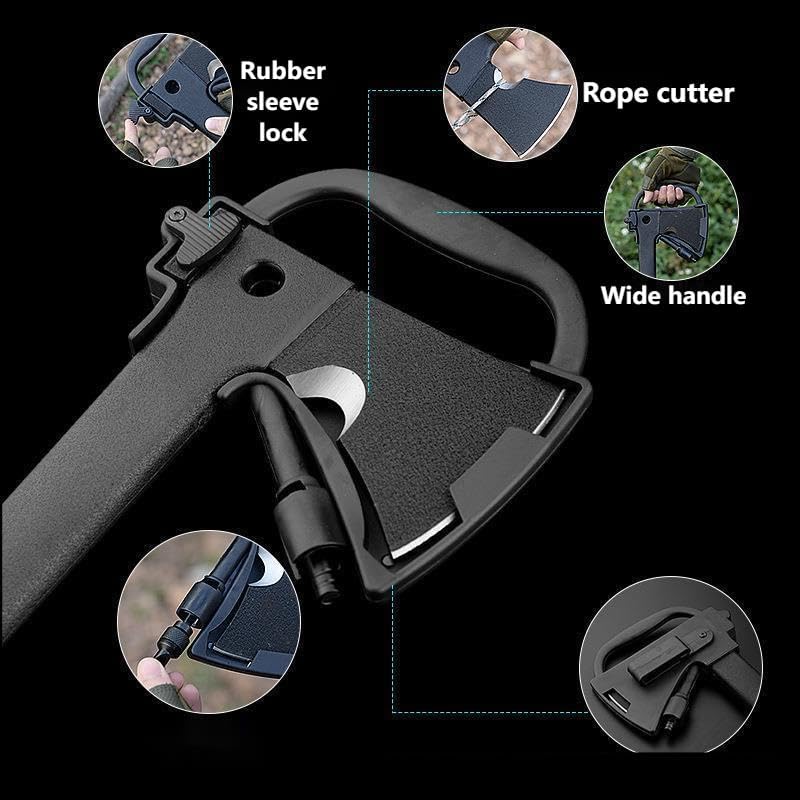 IronWolf - Tactical Outdoor Axe with Accessories