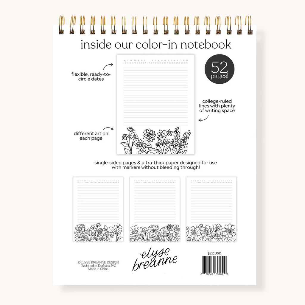 ZenJournal - Mindful Coloring And Planning Notebook