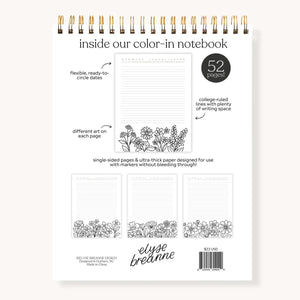 ZenJournal - Mindful Coloring And Planning Notebook