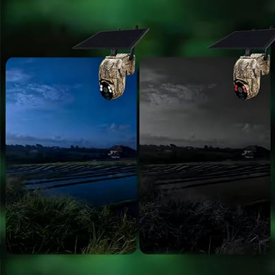 Aless™ Solar camouflage camera