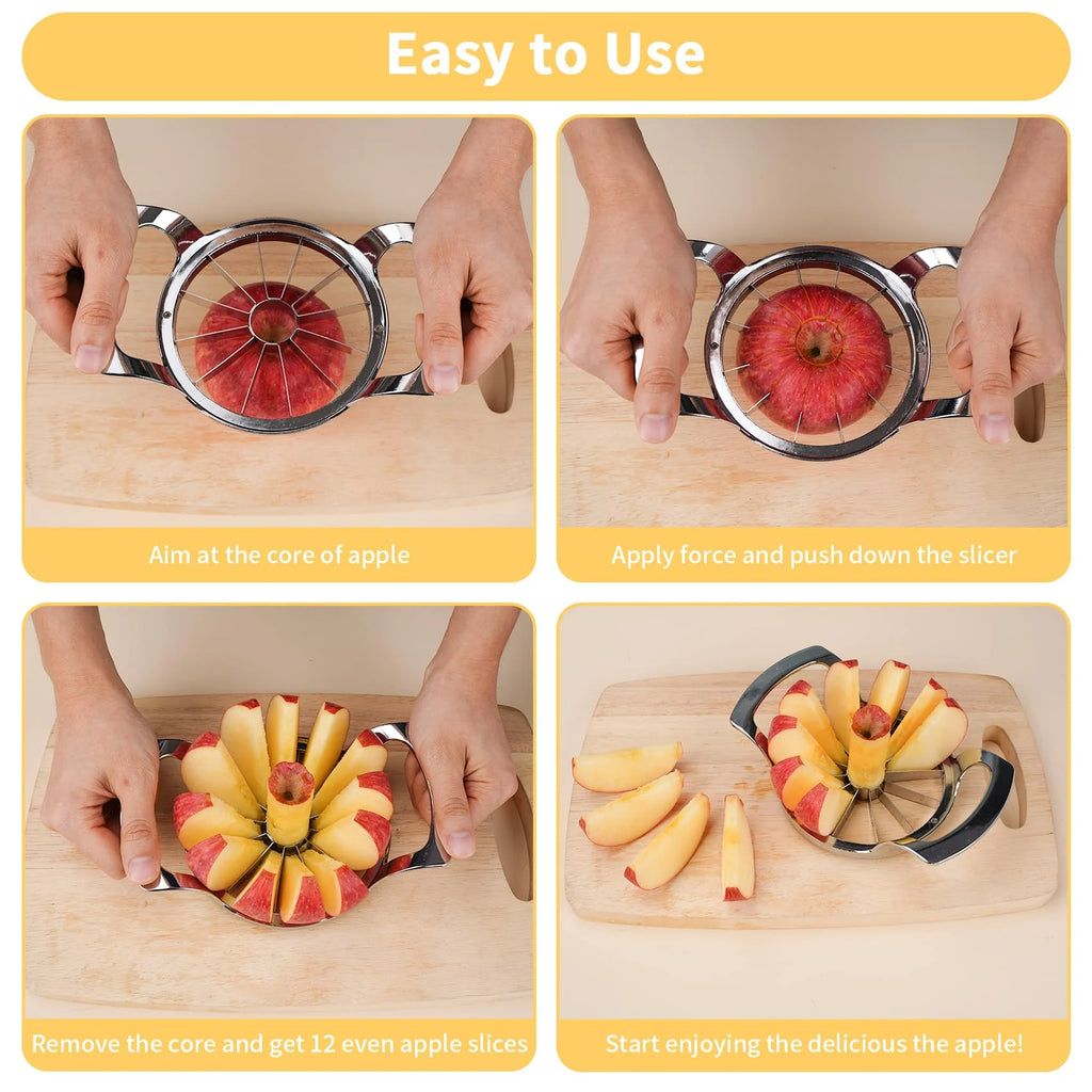 SliceSwift | Efficient 12-Blade Multi Fruit Slicer