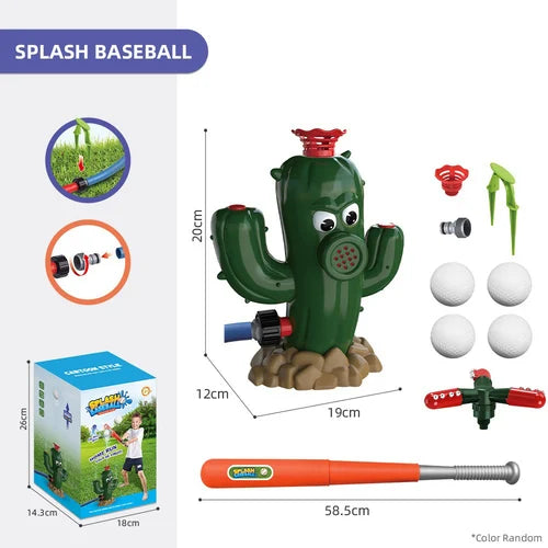 HydroHit - Backyard Sprinkler Baseball Toy