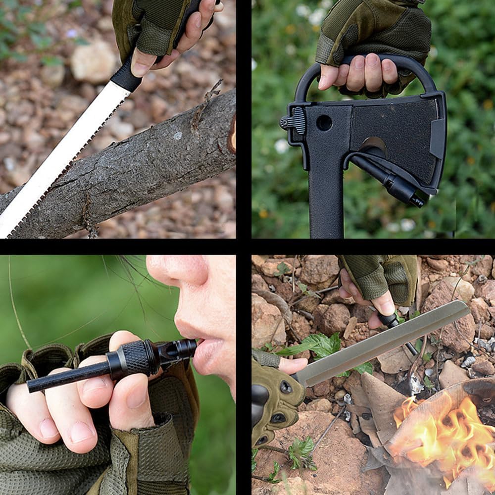 IronWolf - Tactical Outdoor Axe with Accessories
