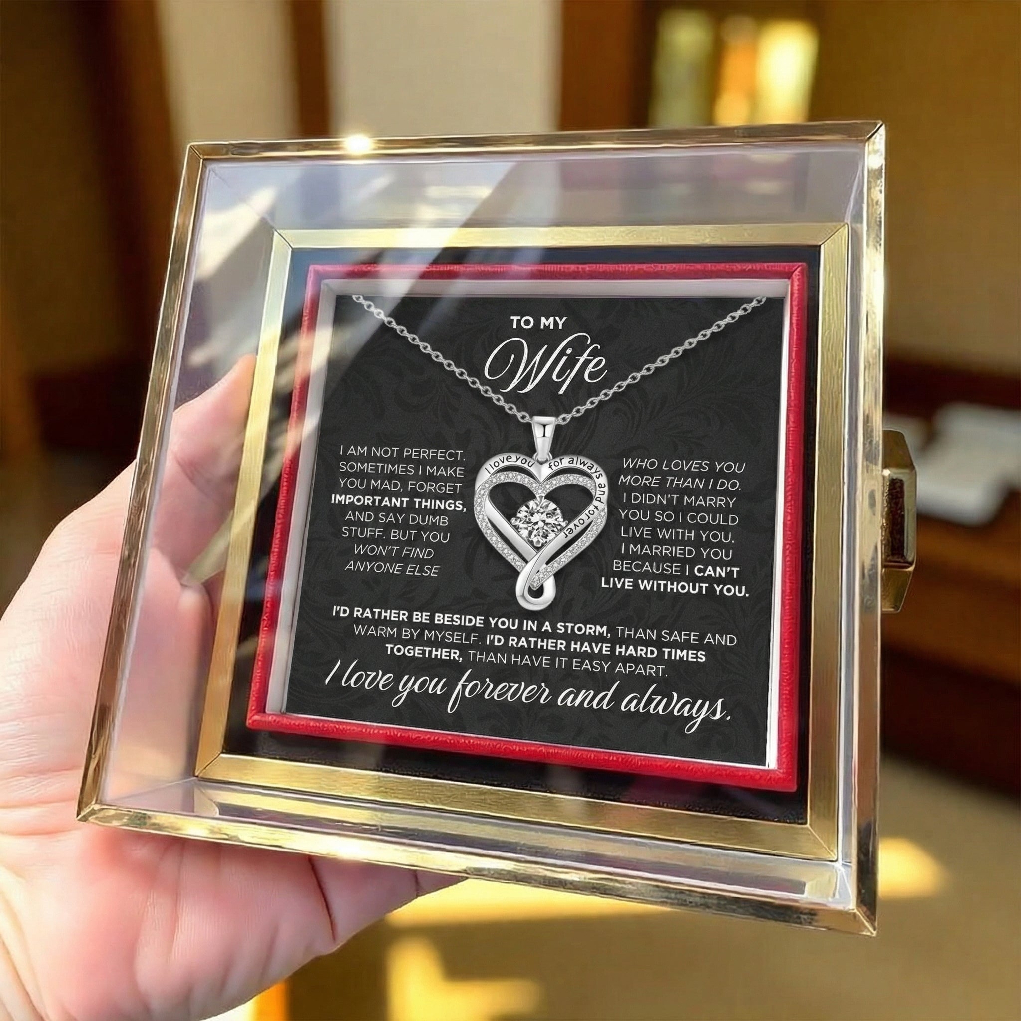 ForeverLove – To My Wife Necklace