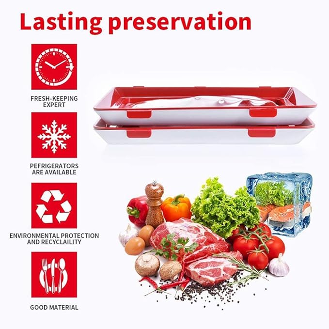 SealMate – Reusable Eco-Friendly Food Preserving Tray