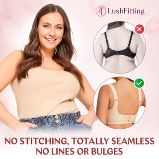 LushFitting - Seamless Push-Up Support Bra