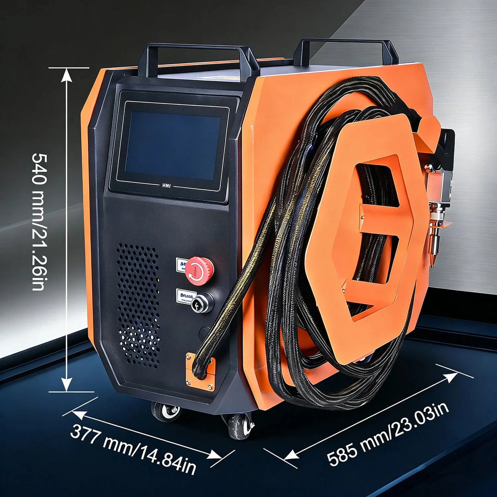 4 IN 1 1000W 1500W 2000W Laser Welding Cleaning Cutter Machine Air