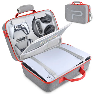 ConsoleShield - Premium PS5 Carrying Case with Custom Compartments