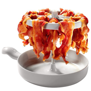 CrispWizard – Ultimate Microwave Bacon Rack