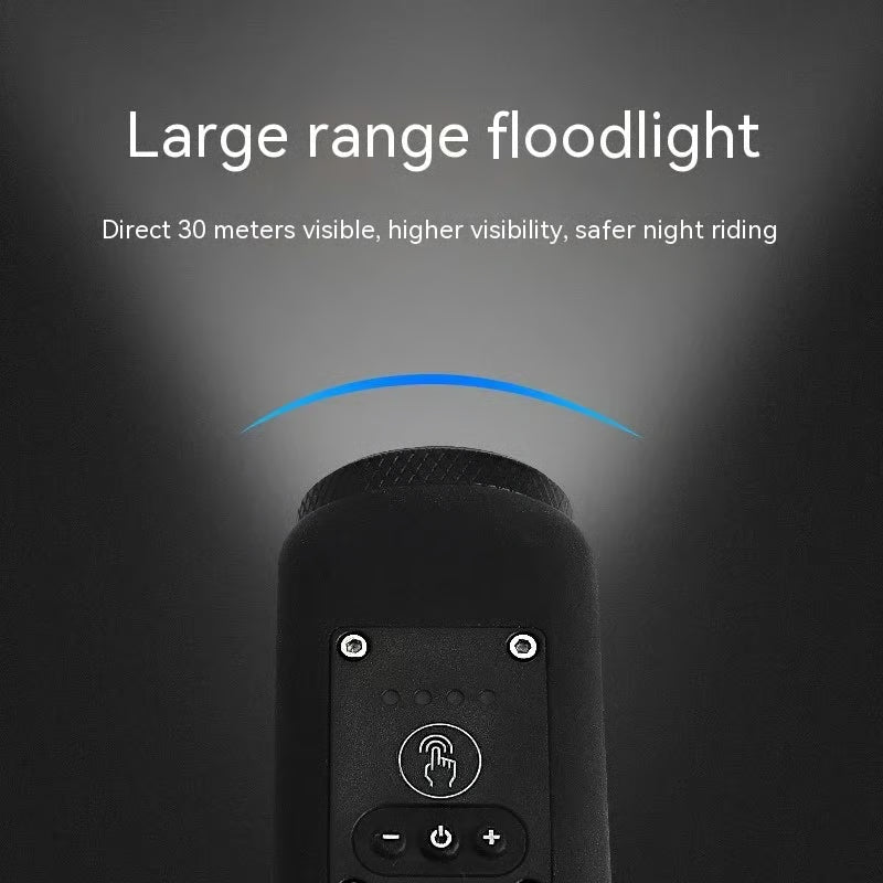 RideSafe – Electronic Bike Horn with Powerful Floodlight
