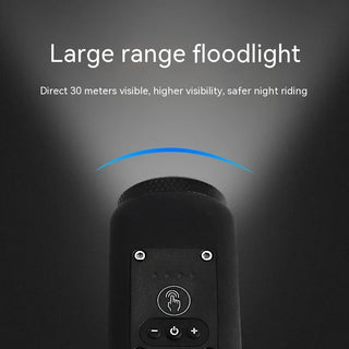 RideSafe – Electronic Bike Horn with Powerful Floodlight