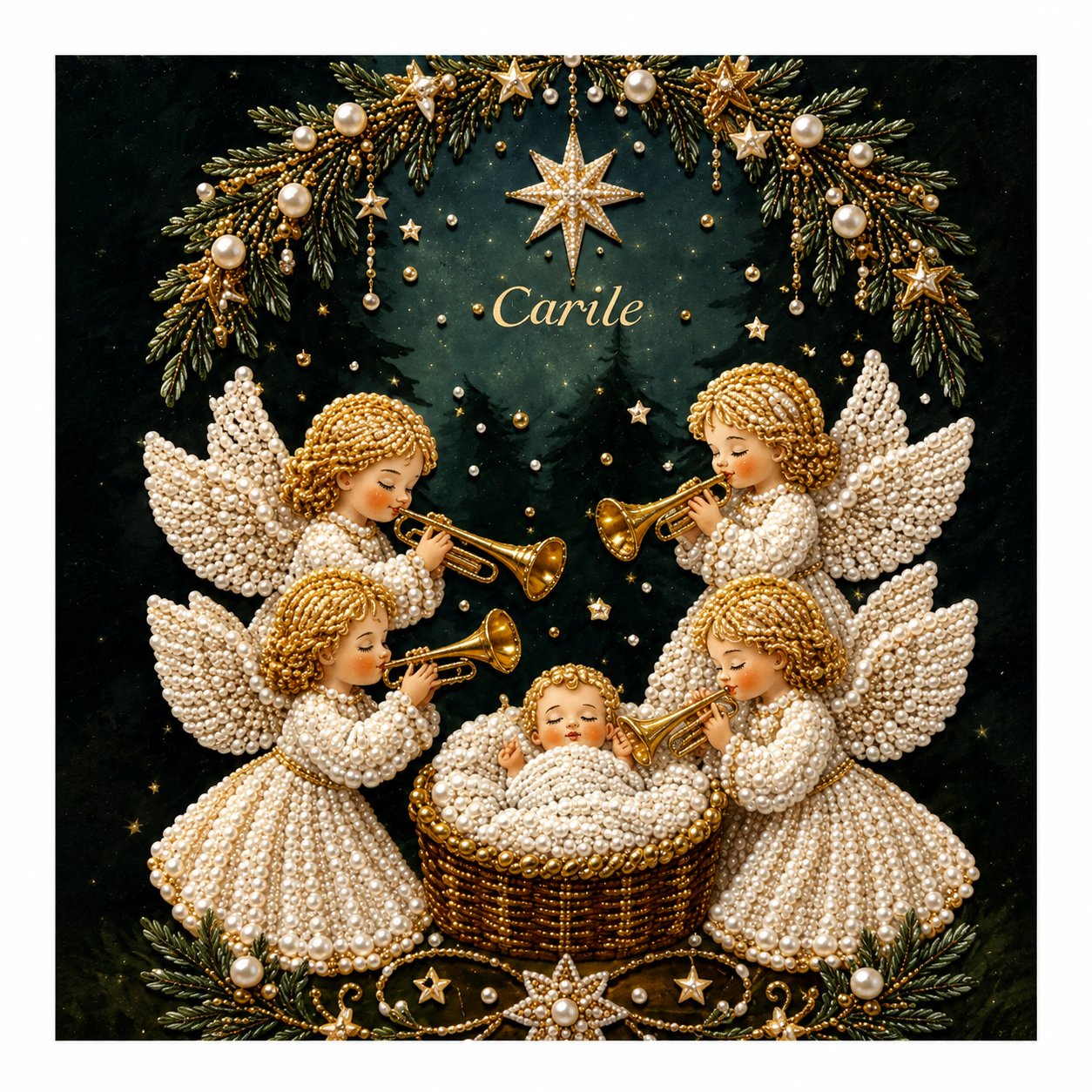 FaithGlow – Nativity Scene Diamond Painting Kit
