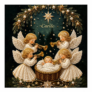 FaithGlow – Nativity Scene Diamond Painting Kit