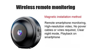 DarkSight – HD Night Vision Mini Camera for 24/7 Monitoring