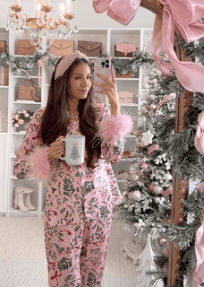 TWINBLISS - Mommy & Me Feather Pajama Set | Soft, Stylish, Stunning