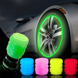 StarWheel - Fluorescent Valve Caps | Ride Bright at Night
