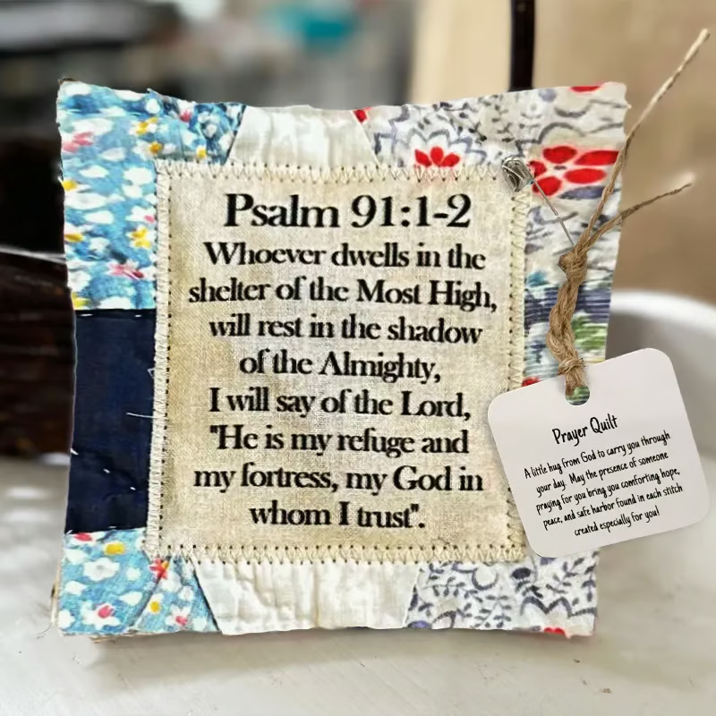 BlessingWrap - Cross Prayer Quilt