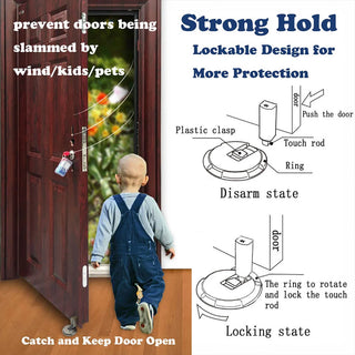 DoorGuard – Heavy-Duty Mechanical Door Stopper