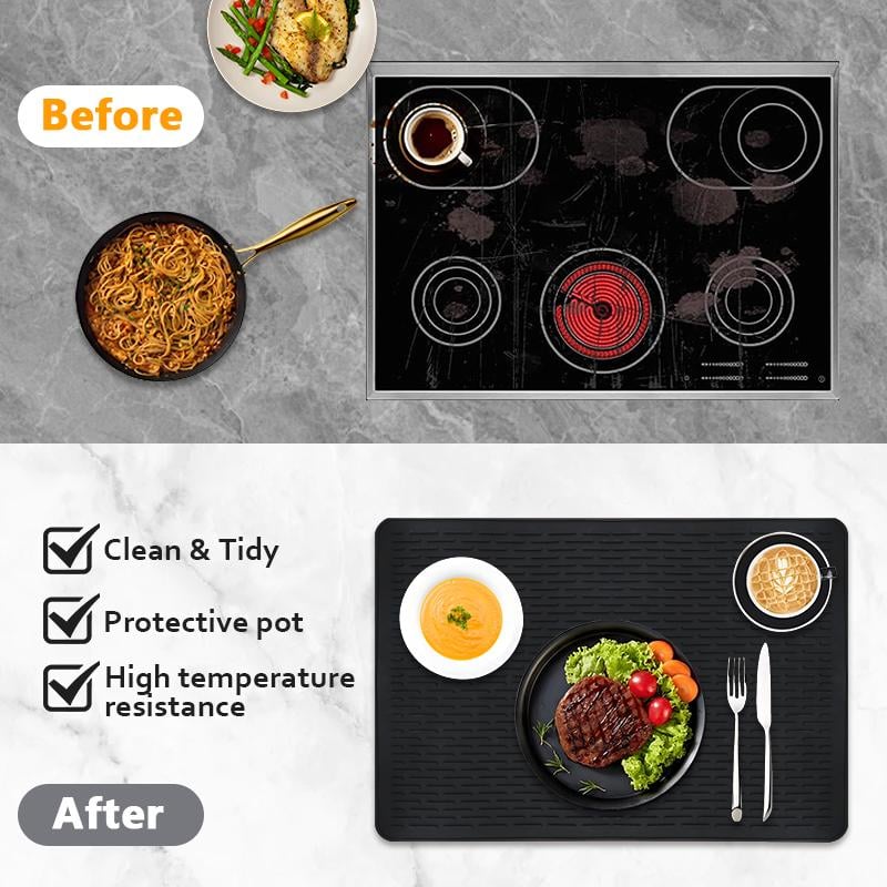CookGuard – Silicone Stove Cover & Kitchen Set
