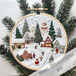 DivineDecor - Christmas Hand Embroidery Kit