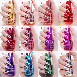 MirrorGlow Metallic Nail Polish marnetic