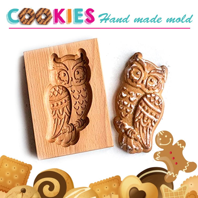 DoughDelight - Handcrafted Cookie Embossing Molds
