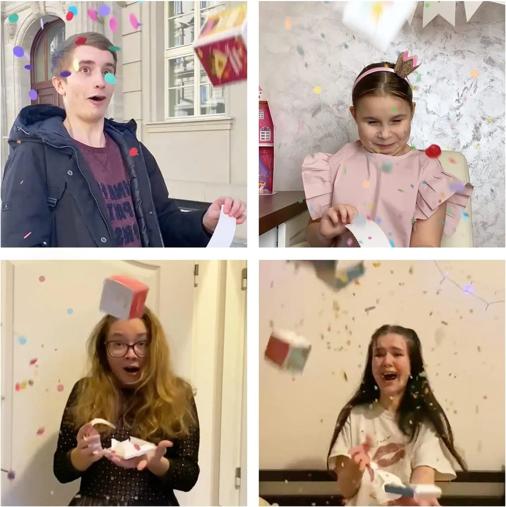 JoyPop – Christmas Exploding Confetti Surprise Card