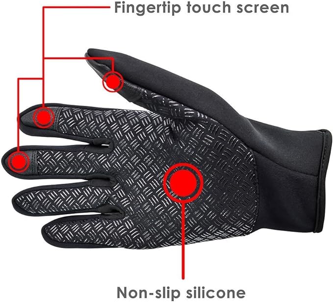 HeatLock - Waterproof & Windproof Winter Gloves