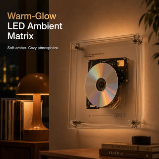 ClearTune – Transparent Wall-Mounted CD Player