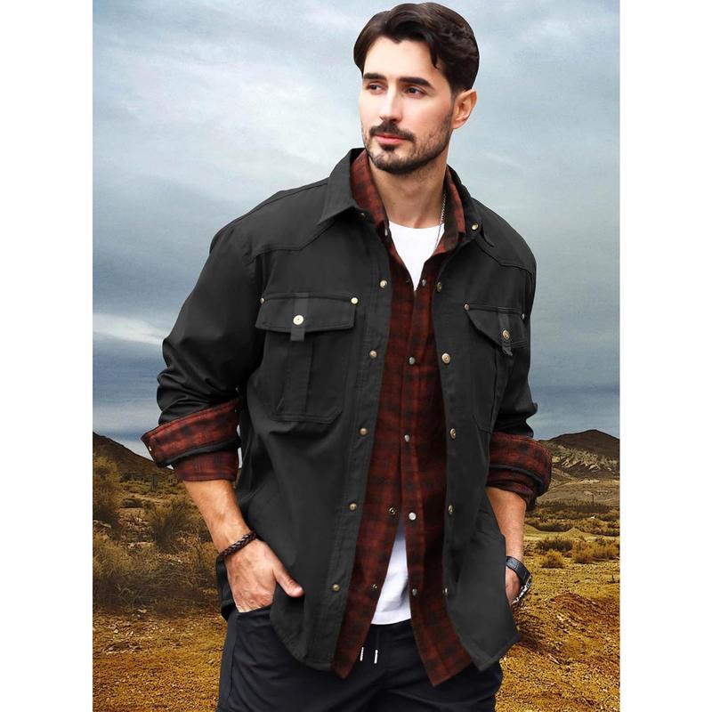 TimberRidge - Cozy Plaid Cold-Weather Jacket