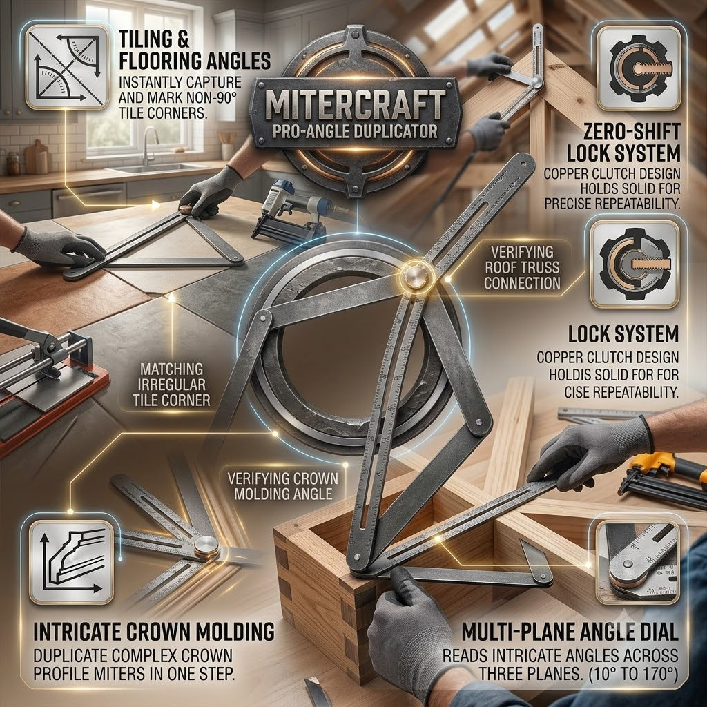 MiterCraft – Accurate Corner Measuring Tool