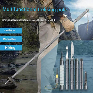 ForgeTrek – Durable Hiking Stick with Hidden Gear