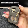 Black Brushed Finish