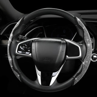 LuxiDrive – Crystal Studded Steering Wheel Cover