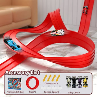 SpinRush - Ultimate DIY Raceway for Kids