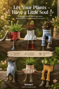 SproutBuddy - Decorative Hanging-Leg Planter