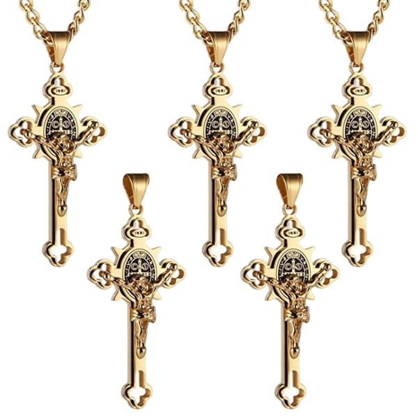 BenedictShield – St. Benedict Protection Cross Necklace