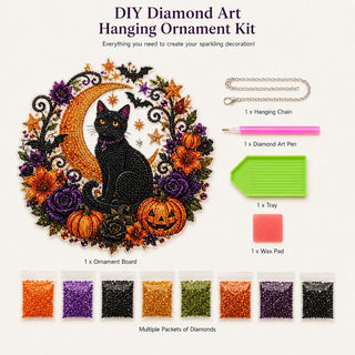 MystiCat – Sparkling Halloween Hanging Kit