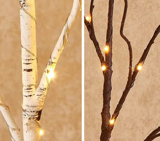 AuraBranch – Soft Glow Birch Tree Light