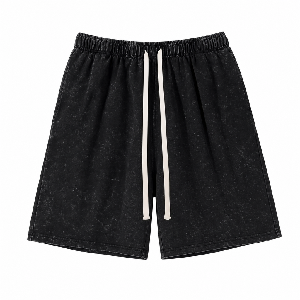 RetroFlex – Vintage Washed Athletic Sweat Shorts