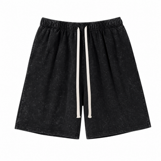 RetroFlex – Vintage Washed Athletic Sweat Shorts