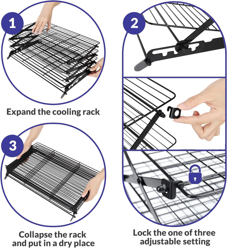 BakeFlow – Multi Tier Cooling Rack